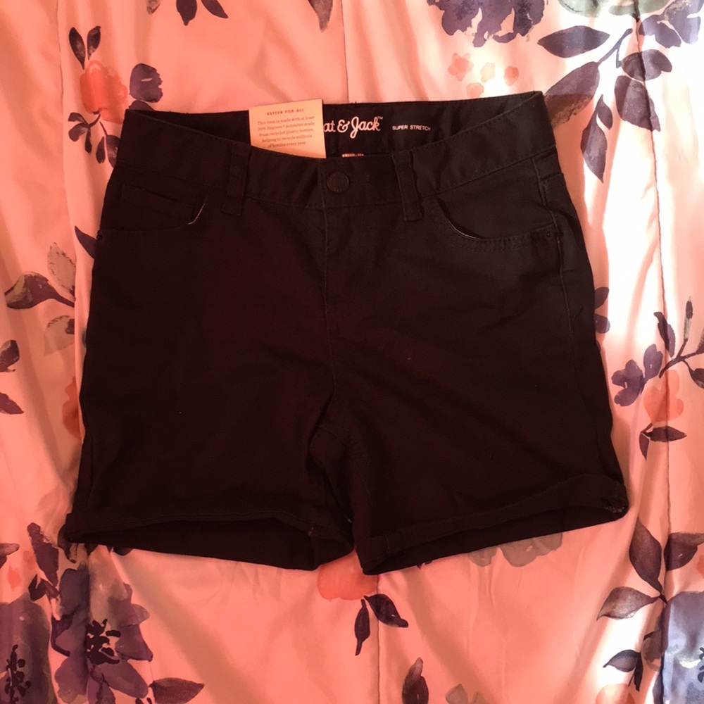 Black shorts